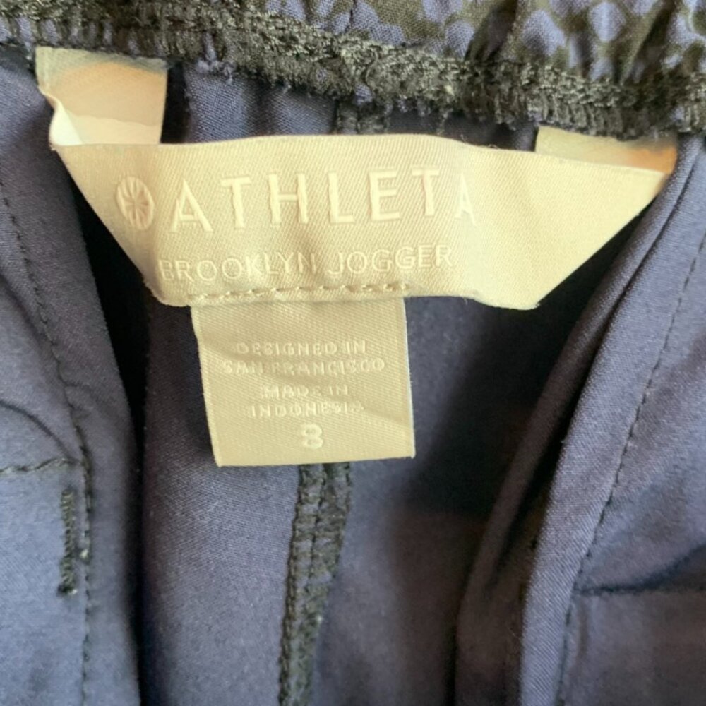 Athleta Dress Blue Python Printed Brooklyn Jogger - image 5